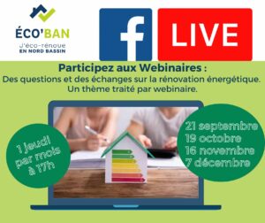 Programme FACEBOOK LIVE 2e semestre 2023